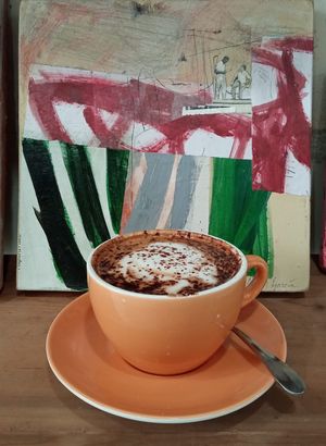 Specialised coffee  at Miga de Nube in Mallorca