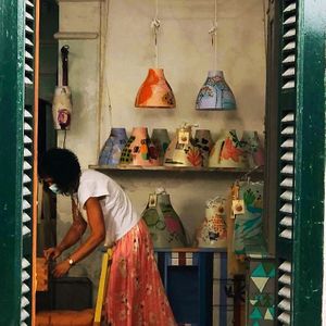 Art home furnishings  at Miga de Nube in Mallorca