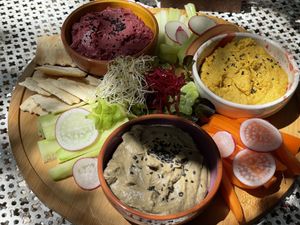 Mediterranean Platter  at Miga de Nube in Mallorca