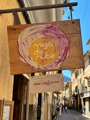 Street vieww  at Miga de Nube in Mallorca