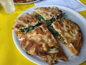 Schiaccine 'La Vegana' at Babilonia in Torre Santandrea