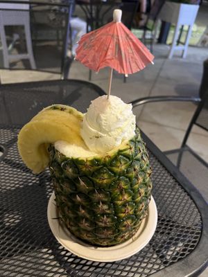 Piña Colada made vegan  at Heaven Creamery - Rino in Denver