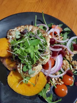 Cauliflower steak at Reservoir Hotel in Kennington