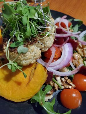 Cauliflower steak at Reservoir Hotel in Kennington