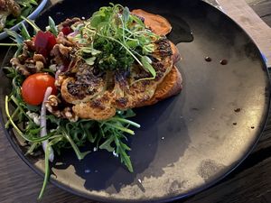 Cauliflower steak    at Reservoir Hotel in Kennington