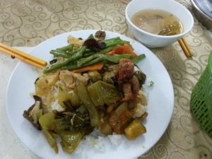 a rice dish at Thuy in Da Nang