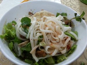 A noodles dish  at Thuy in Da Nang