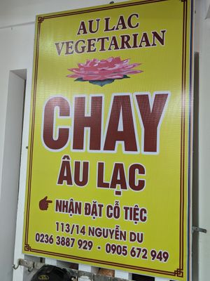 Sign at Au Lac in Da Nang