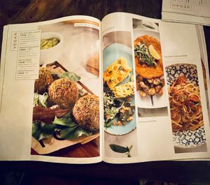 Vegan page at BigChefs Konyaaltı in Antalya