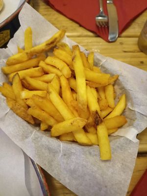 Fries (side, not included) at Boo Koos in Falmouth