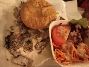 Vol au vent vegan at Le Zinneke in Brussels