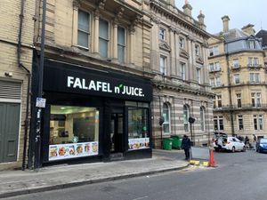   at FALAFEL n' JUICE in Bradford