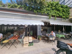 Terrace at L‘ Insalatina in Merano