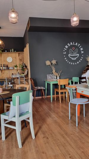 Lokal at L‘ Insalatina in Merano