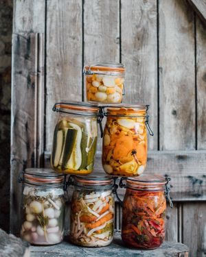 We make everything at home, including the kimchi at The Tamarind Tree Farmstay in Chevrainvilliers