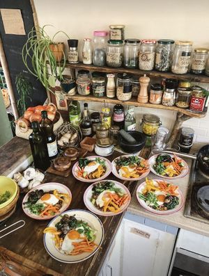 It’s all 100% organic, local, and seasonal at The Tamarind Tree Farmstay in Chevrainvilliers