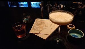 Cocktail at Speak In Code in Manchester