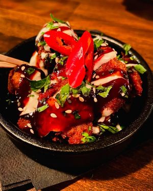 Cauliflower nuggets   at Speak In Code in Manchester