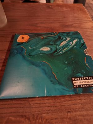 Menu at Speak In Code in Manchester