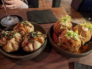 Steamed buns and bites at Speak In Code in Manchester