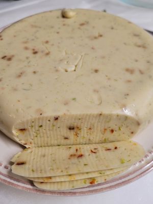 House made pepper jack cheese with fresh jalapeños at Portal Brewing in Medford