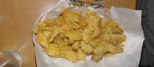 House made kettle chips at Portal Brewing in Medford