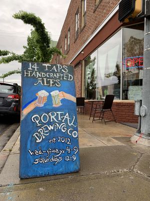 Outside   at Portal Brewing in Medford