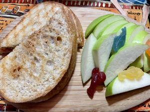 PB & Jellyfish sandwich   at Portal Brewing in Medford