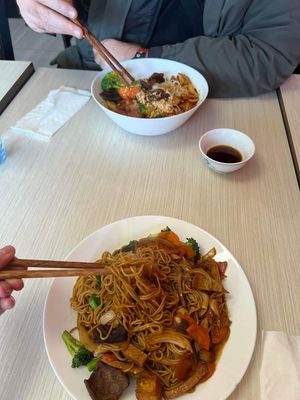 Food at Viet Chay vegetarian cuisine in Toronto