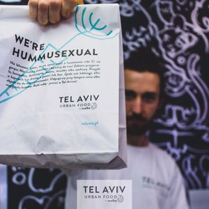 we're hummusexual. we hope you too at Tel Aviv Urban Food in Warsaw
