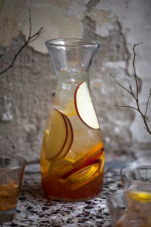 apple wine at Tel Aviv Urban Food in Warsaw