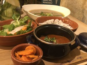 The best vegan food in Warsaw ☝🏼 Every bit of it is spectacular!  at Tel Aviv Urban Food in Warsaw