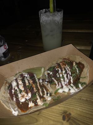 Vegan tacos   at Common Market in Belfast