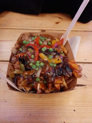 Veggie poutine at Common Market in Belfast