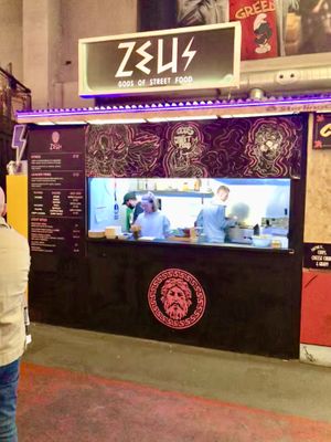 Vegan falafel gyros available   at Common Market in Belfast