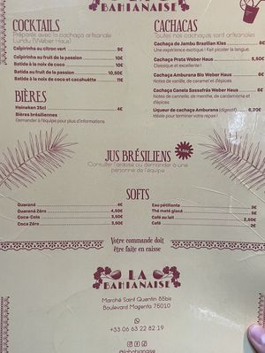   at La Bahianaise in Paris