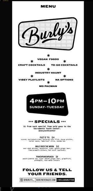   at Burly's in Sacramento