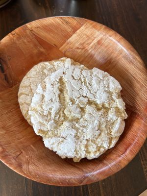 Coconut cookies   at Burly's in Sacramento