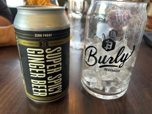 Ginger beer   at Burly's in Sacramento