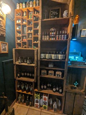 House made Shrubs and an impressive selection of Bitters at Burly's in Sacramento