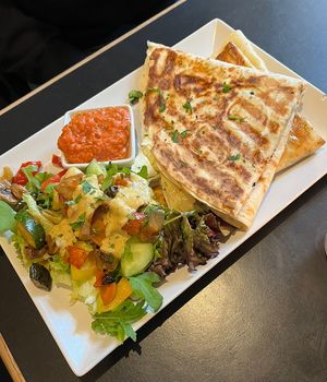 Quesadilla  at Dada in Regensburg