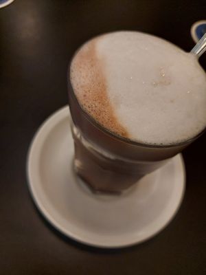 Cocoa milk at Dada in Regensburg
