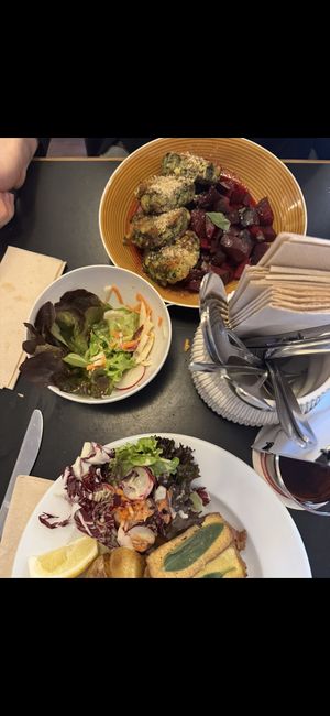 Really good, authentic vegan food! Dishes vary with seasonal offers such as esparagus. 10/10 would recommend    at Dada in Regensburg