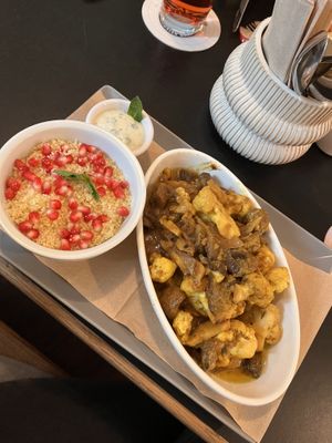 Blumenkohl, Pilze & Couscous  at Dada in Regensburg