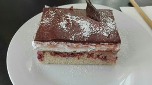 Vegan donauwelle at Dada in Regensburg