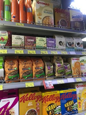 Cereals at Conad Aega Merxhani in Shkoder