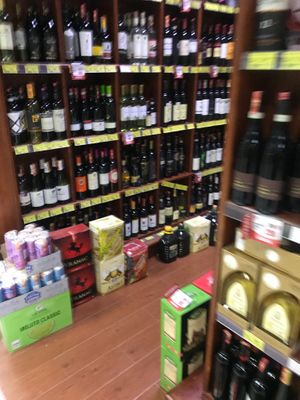Wine selection at Conad Aega Merxhani in Shkoder