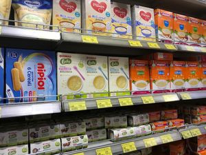 Grains at Conad Aega Merxhani in Shkoder