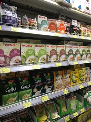 Grains at Conad Aega Merxhani in Shkoder