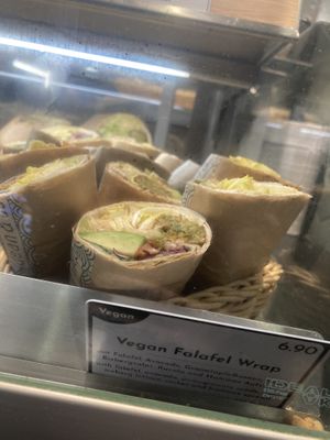 falafel wrap   at MUC - Dean & David - T2 in Munich